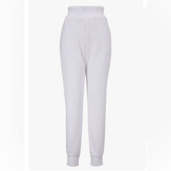 Fendi Logo Stripe White Track Pant size 44/us size 8 - Picture 2 of 15